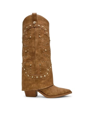 Steve Madden Kahverengi Kadın Topuklu Çizme STAGECOACH
