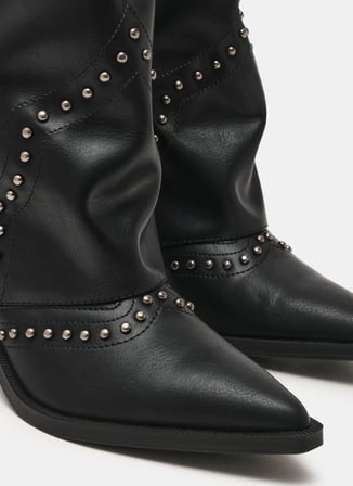 Steve Madden Topuklu Çizme, 36, Siyah