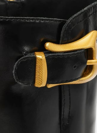 Steve Madden Siyah Kadın Topuklu Çizme CAMDYN