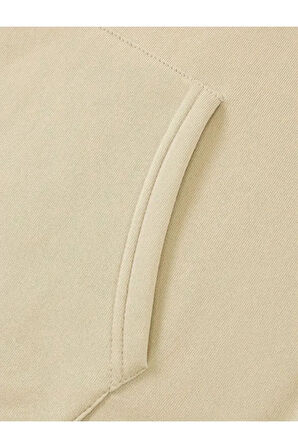 Santa Barbara Baskılı Kapüşonlu Cepli Sweatshirt