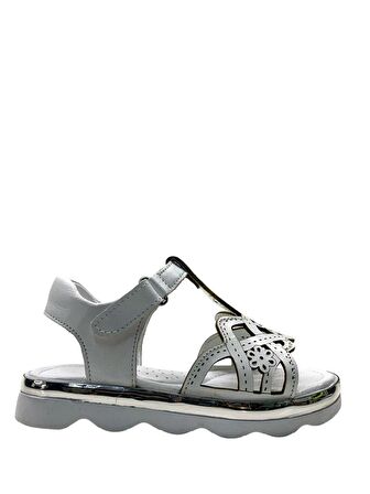 102 Kız Çocuk Hakiki Deri Sandalet