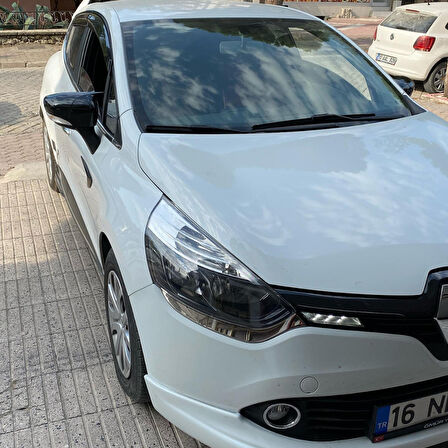 Sts Oto Aksesuar Renault Clio 4 Batman Yarasa Ayna Kapağı Piano Black Abs Plastik