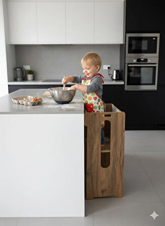 Çok foksiyonlu çocuk öğrenme kulesi