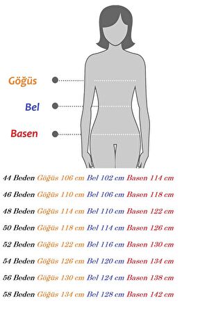 Flok Kol Büyük Beden Siyah Elbise 19E-2077