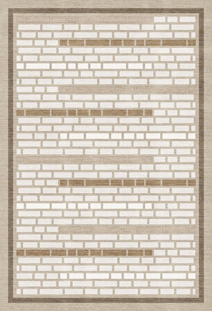 Pamuk Dokuma Taban Kaymaz Yıkanabilir Klasik Desenli  Salon Halısı Mutfak Halısı Koridor Halısı