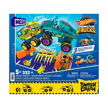 MEGA Hot Wheels® Mega-Wrex™ Dinozor Kemikli Aksiyon Sahası FABBATOYS