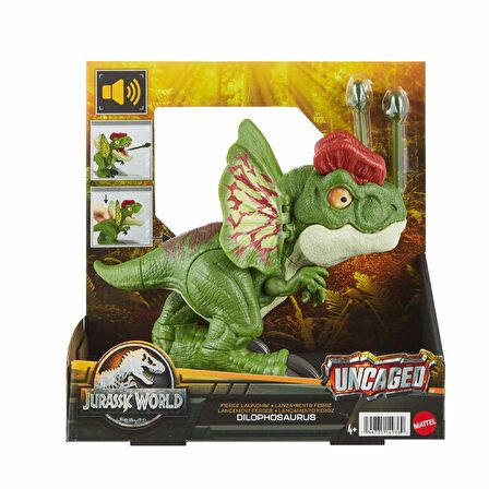 Jurassic World Uncaged™ İnteraktif Dilophosaurus Figürü FABBATOYS
