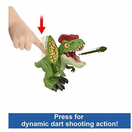 Jurassic World Uncaged™ İnteraktif Dilophosaurus Figürü FABBATOYS