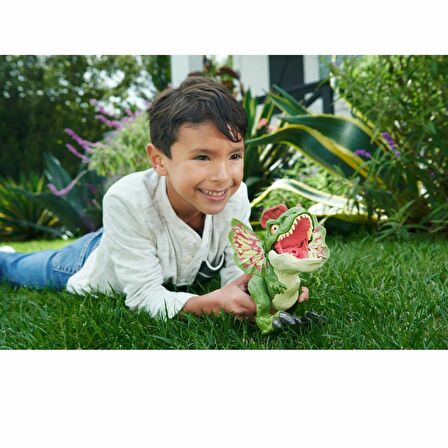 Jurassic World Uncaged™ İnteraktif Dilophosaurus Figürü FABBATOYS