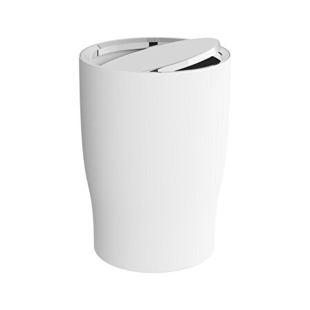 VitrA Eternity A4430057 Çöp Kovası, 3L, Beyaz