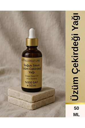 Soğuk Sıkım ÜZÜM ÇEKİRDEĞİ YAĞI 50 ML