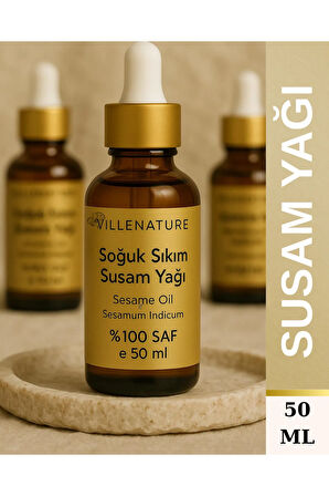Soğuk Sıkım SUSAM YAĞI 50 ML