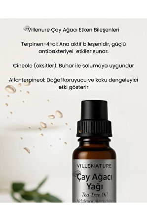 ÇAY AĞACI UÇUCU YAĞI 10 ML