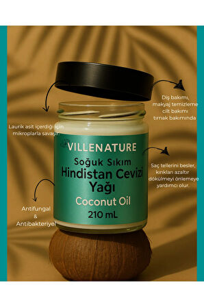 HİNDİSTAN CEVİZİ YAĞI 210ML X2