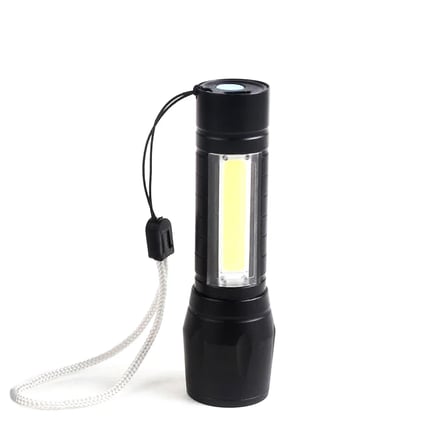 XPE+COB LED Mini El Feneri Güçlü Aydınlatma Kompakt Taşınabilir Model WT-030 iegxx