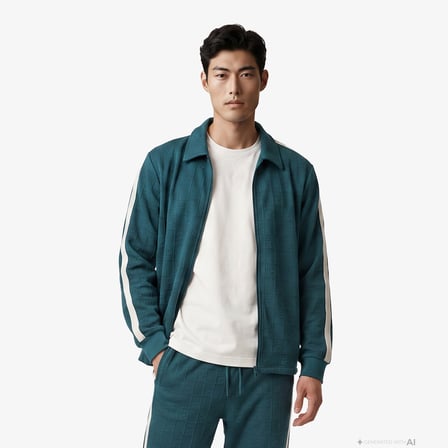 UNITED4 Regular Fit Erkek Yeşil Sweatshirt