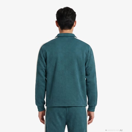 UNITED4 Regular Fit Erkek Yeşil Sweatshirt