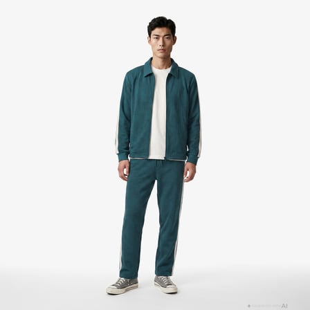 UNITED4 Regular Fit Erkek Yeşil Sweatshirt