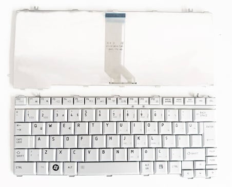 Toshiba Satellite U500-17F PSU8CE Klavye silver gri renk Tuş Takımı