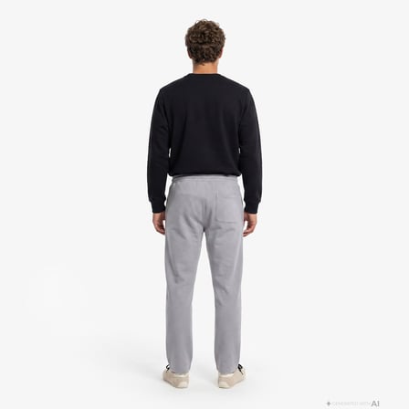 UNITED4 Regular Fit Erkek Gri Eşofman Altı