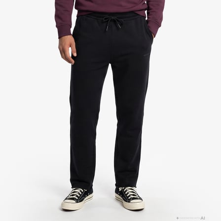 UNITED4 Regular Fit Erkek Siyah Eşofman Altı