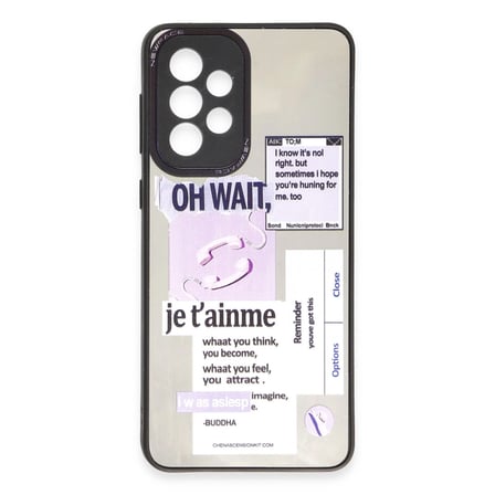 Samsung Galaxy A33 5g Kılıf Mirror Desenli Kapak - Mirror - 4 iegxx