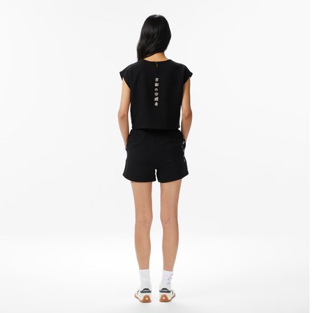 UNITED4 Regular Fit Kadın Siyah Şort