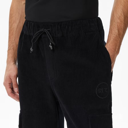 UNITED4 Erkek Siyah Pantolon