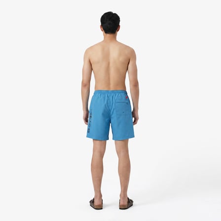 UNITED4 Regular Fit Erkek Mavi Deniz Şortu
