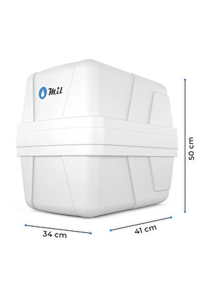 Mil Su Arıtma Cihazı 12 Aşamalı 12 Lt Çelik Tanklı (BNP12-M-S)