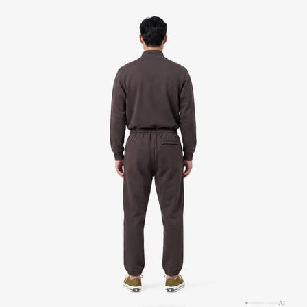 UNITED4 Regular Fit Erkek Kahverengi Eşofman Altı