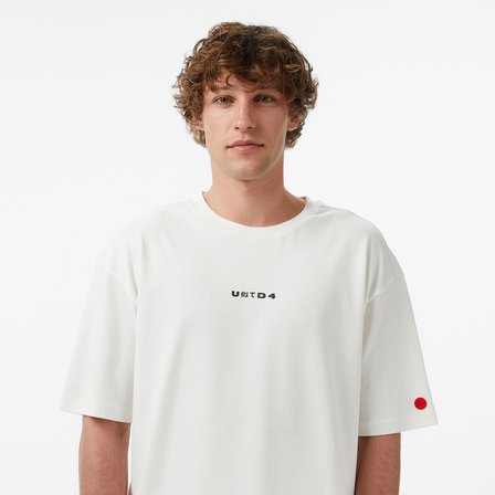 UNITED4 Regular Fit Erkek Bej T-Shirt