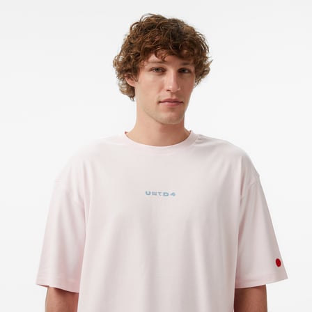 UNITED4 Regular Fit Erkek Pembe T-Shirt