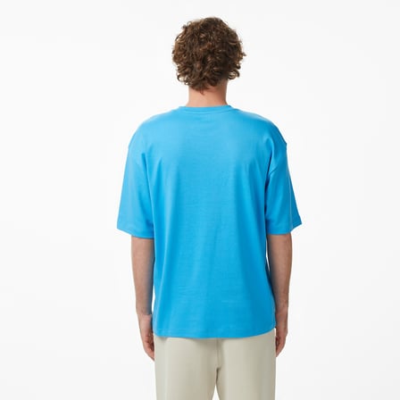 UNITED4 Regular Fit Erkek Mavi T-Shirt