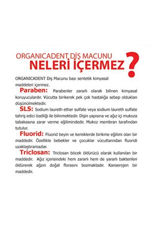 Organicadent Doğal Yetişkin & Çocuk Diş Macunu