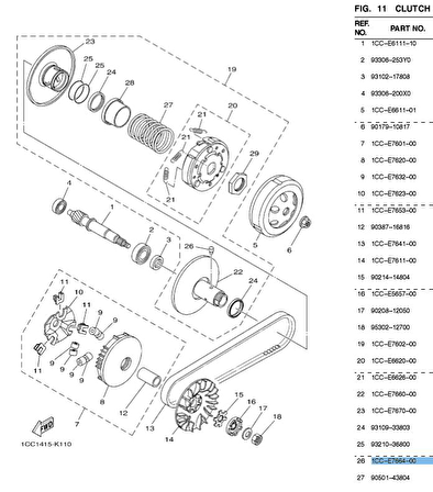 -Yamaha Cygnus L Pim