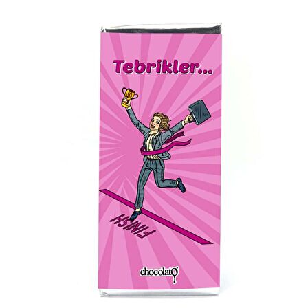 Tebrikler 100 gr. Sütlü Tablet Çikolata