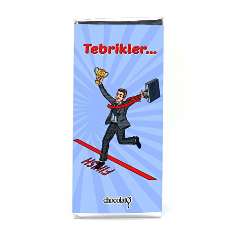 Tebrikler 100 gr. Sütlü Tablet Çikolata