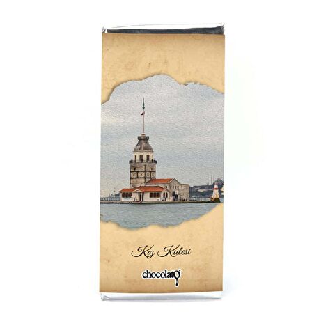 Kız Kulesi 100 gr. Bitter Tablet Çikolata