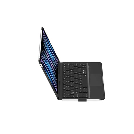 Apple İpad Pro 11 (2024) F11 Ats Kılıf Magic Dönen Klavyeli Tablet Kılıf - Siyah iegxx