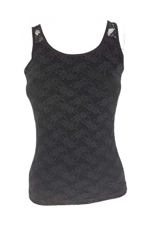 Dodes Dorya Dantelli Kalın Askılı Atlet 1031