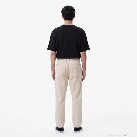 United4 Regular Erkek Siyah Pantolon