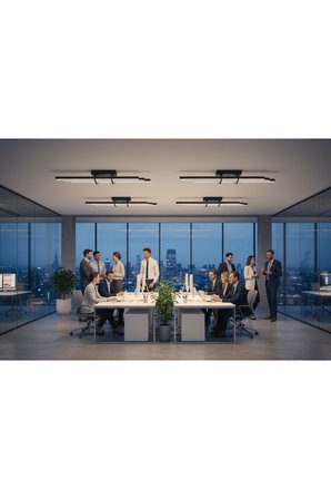 Cosmo Bronz 6500K LED Tavan Avize – Kumandal Dim Edilebilir – Aşağı Işık