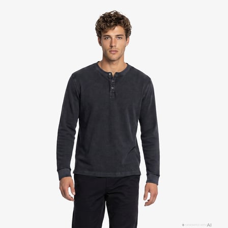 UNITED4 Regular Fit Erkek Siyah T-Shirt