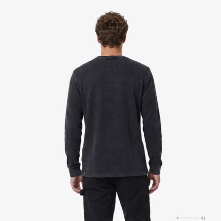 UNITED4 Regular Fit Erkek Siyah T-Shirt