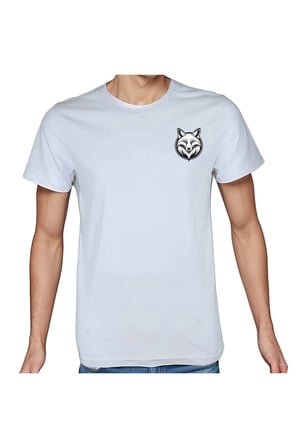 Fox T-shirt %100 Pamuklu Beyaz Penye Basic Erkek Tişört