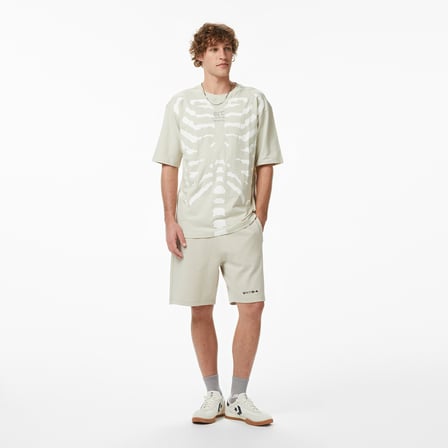 UNITED4 Regular Fit Erkek Krem T-Shirt