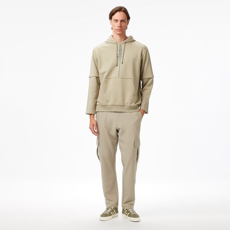 United4 Erkek Kahverengi Sweatshirt