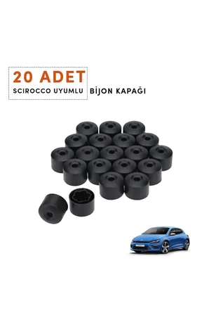 Scirocco 2009-2015 Bijon Kapağı (20 Adet) 1k0601173