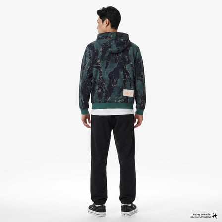 United4 Essentials Erkek Yeşil Sweatshirt